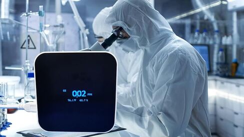 جهاز مراقبة غاز الأوزون منخفض المستوى لسطح المكتب، مقياس أوزون O3 0-10 جزء في المليون، كاشف غاز الأوزون، دقة 0.01 جزء في المليون، إنذار مرئي ومسموع in Kuwait