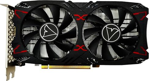Radeon RX 5500 XT Graphics Card, 8GB GDDR6 128 bit RDNA Architecture 1717/1845 MHz (Base/Boost Clock) DirectX 12 HDMI DP PCIe4.0 for 1080p Gaming & Streaming (RX 5500 XT) in Saudi Arabia