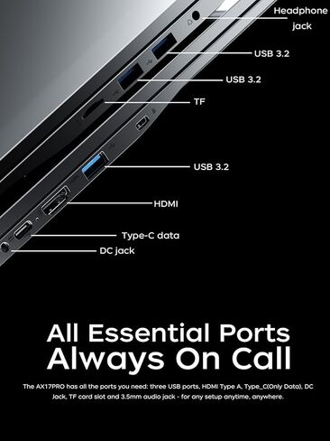 جهاز كمبيوتر محمول 15.6-in AMD RYZEN-7 5700U Windows Laptop 16GB DDR4 512GB NVME SSD ، AMD أجهزة الكمبيوتر المحمولة WIFI 6 مدخلات HDMI TYPE-C 3.5 ملم كاميرا ويب USB 3.2 Windows 11 Pro Office Laptops Schools Schools in Kuwait