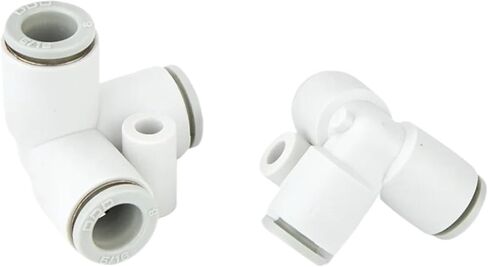1pcs Pneumatic air pipe quick plug connector KQ2D04/06/08/10/12-00 Special-shaped three-way vertical double pipe(KQ2D 12-00) in Saudi Arabia