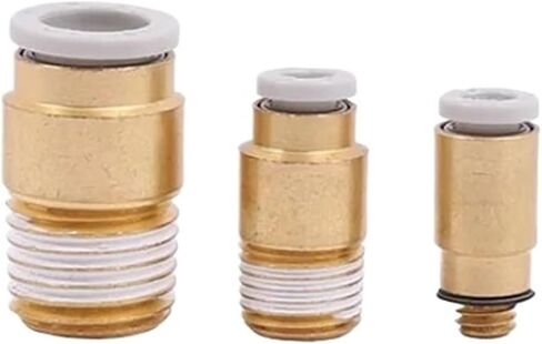 1pcs Pneumatic pipe fitting quick-connect hexagon socket through KQ2S04/06/08/10/12/16-M5/01/02/03/4S(KQ2S04-M5) in Saudi Arabia