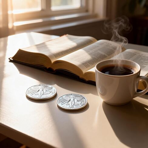 Saint Michael Watches Over Us Challenge Coin – Zinc Alloy Commemorative Coin – 3D Engraved Pocket Token Medallion for Collectors – Veterans Law Enforcement Military Police First Responder Gift in Kuwait