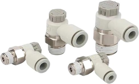 1pcs Pneumatic AS2201F Cylinder Exhaust Adjustable Speed Control Valve AS1201F-M5-04A(AS3201F-03-10SA) in Saudi Arabia