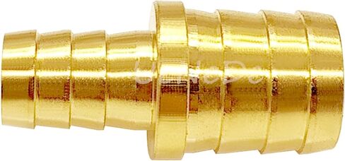 Uenede النحاس بارب المخفض، 3/4 "إلى 5/8" معرف خرطوم، خرطوم شائك تقليل جهاز الربط وصلات توصيل للثوار/الوقود/الهواء (حزمة من 2) in Kuwait