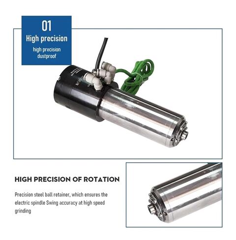 60000rpm Water-Cooled Drilling Spindle in Saudi Arabia