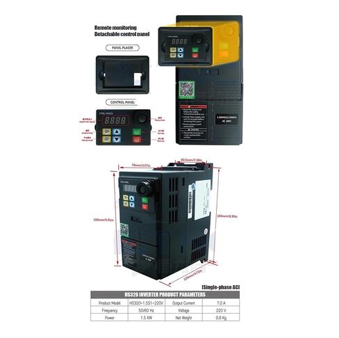 1.5KW 220V Water-Cooled Spindle + 1.5kw HS320 Inverter + 80mm clamp + Water pump/5m Pipe + 7 pcs ER11 in Saudi Arabia