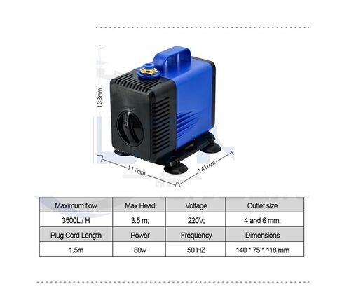 1.5KW 220V Water-Cooled Spindle + 1.5kw HS320 Inverter + 80mm clamp + Water pump/5m Pipe + 7 pcs ER11 in Saudi Arabia