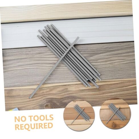 VANZACK 30pcs Steel Axles for DIY Toy Models Rc Car Boat Helicopter Parts and Wear-Resistant Rods for Creative Projects and Upgrades in Saudi Arabia