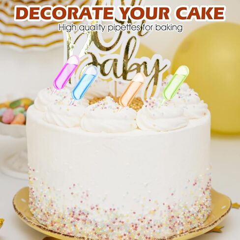 1000 Pcs Cupcake Pipette, 4ml Plastic Pipettes Droppers for Cupcakes Disposable Liquid Droppers Liquid Transfer Tubes for Chocolate Strawberries Desserts Ice Cream Mini Cakes in Saudi Arabia