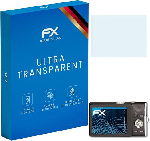 Screen Protector compatible with Canon PowerShot SX200 IS Screen Protection Film, anti-reflective and shock-absorbing FX Protector Film (3X) in Saudi Arabia