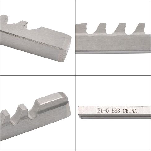 findmall Keyway Broach Set B1-5mm High Speed Steel Suitable for CNC Cutting Machine Tool in Saudi Arabia