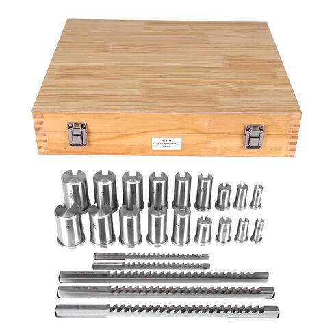 Keyway Broach Kit Rectangular Broaching Set with 5 Broaches 18 Bushings 7 Shims 30pcs for Metalworking and Manufacturing in Saudi Arabia