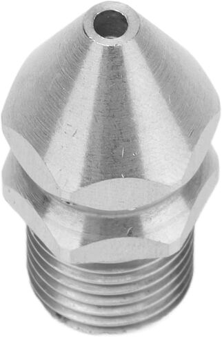 Stainless Cleaning Nozzle High Sewer Wash Jet with 4-Hole Design G1 4in Male Thread for Pipeline in Saudi Arabia