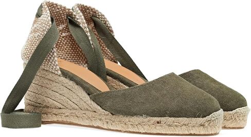 CASTANER Women's Carina 60mm Wedge Espadrille Sandal, Azul Oxford, 8 in Saudi Arabia
