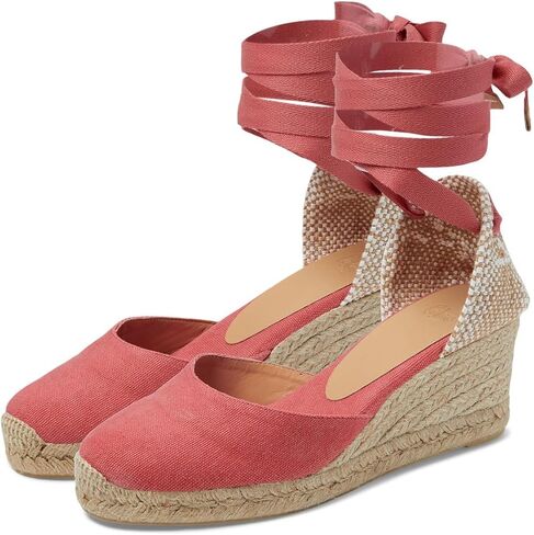 CASTANER Women's Carina 60mm Wedge Espadrille Sandal, Azul Oxford, 8 in Saudi Arabia