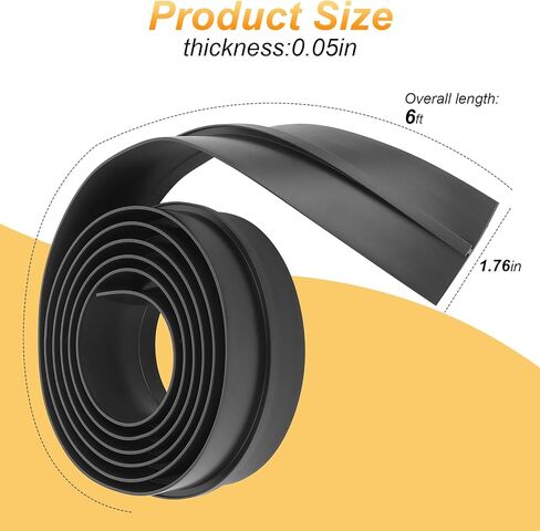 سدادة مطاطية لغطاء الشاحنة بطول 6 أقدام، لسيارة التخييم والمركبات الترفيهية والقوارب وباب الشاحنة والتطبيقات المنزلية # 4017020000 in Kuwait