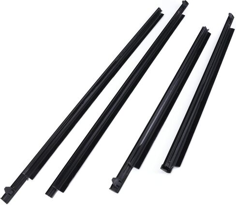 4 قطعة حزام عازل للنافذة 68163-35010 ، لـ 1995-2005 Toyota 4Runner ، استبدال 68164-35010 ، شريط زجاجي للباب ، ختم صب النافذة in Kuwait