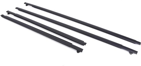 4 قطعة حزام عازل للنافذة 68163-35010 ، لـ 1995-2005 Toyota 4Runner ، استبدال 68164-35010 ، شريط زجاجي للباب ، ختم صب النافذة in Kuwait