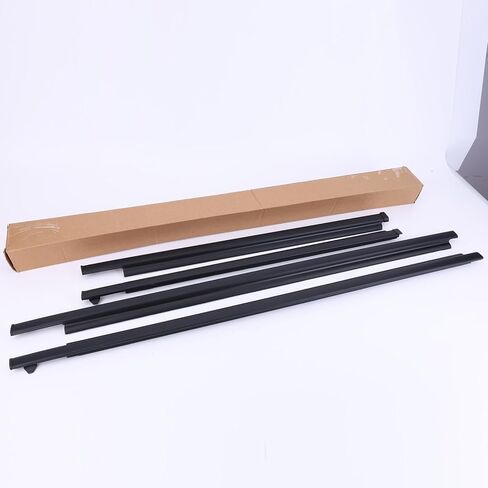 4 قطعة حزام عازل للنافذة 68163-35010 ، لـ 1995-2005 Toyota 4Runner ، استبدال 68164-35010 ، شريط زجاجي للباب ، ختم صب النافذة in Kuwait