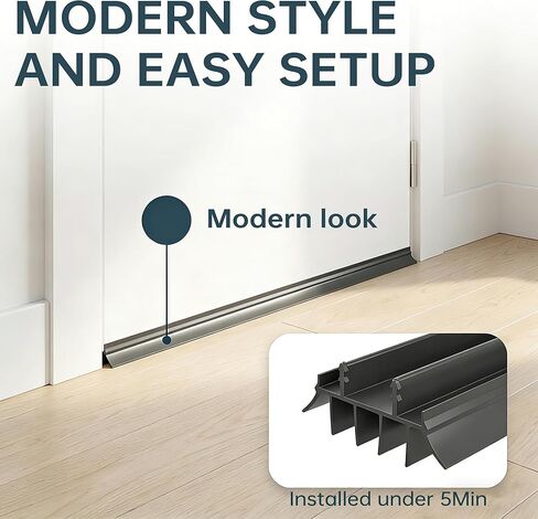 استبدال باب الاجتياح، ختم الجزء السفلي من باب الشق مع زعانف الفينيل 36 بوصة، سدادة باب PVC لتجريد الطقس تناسب فتحة الشق مقاس 7/8 بوصة، ختم الباب الخارجي القابل للقطع 2 حزمة in Kuwait