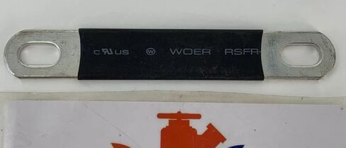 Copper Busbar Connector 3-7/8" L x 1/16" T x 5/8" W w/Heat Shrink Tube VW-1 in Saudi Arabia