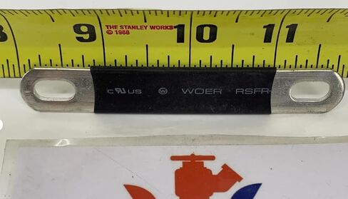 Copper Busbar Connector 3-7/8" L x 1/16" T x 5/8" W w/Heat Shrink Tube VW-1 in Saudi Arabia