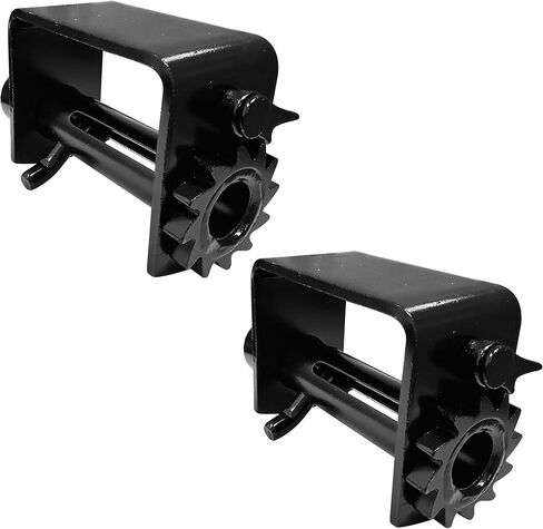 Mega Cargo Control 5 Pack 4" Weld-On Combination Winch for Flatbed Trailer 152 mm Flatbed Equipment Accessories for Tie Down System - 5,500 LBS WLL in Saudi Arabia