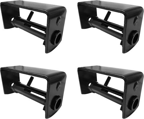 Mega Cargo Control 5 Pack 4" Weld-On Combination Winch for Flatbed Trailer 152 mm Flatbed Equipment Accessories for Tie Down System - 5,500 LBS WLL in Saudi Arabia