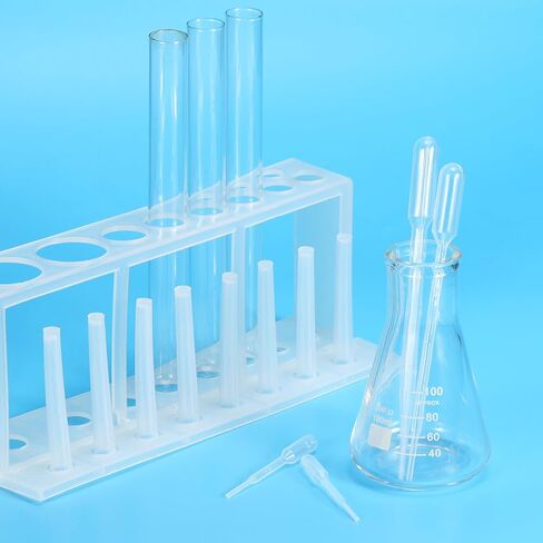 Disposable Transfer Pipettes, 100pcs 0.2ml LDPE Polyethylene Plastic Pipette for Transfer Liquid for Lab, Chemistry, Clear in Saudi Arabia