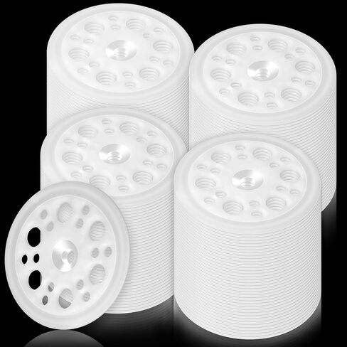 600 Pcs 46 mm/1.81 Inch Plastic Washers Polypropylene Washers Foam Board Insulation Load Spreading Polypropylene Washer for Fixing and Fastening Rigid Foam Insulation Board Panels, White in Saudi Arabia