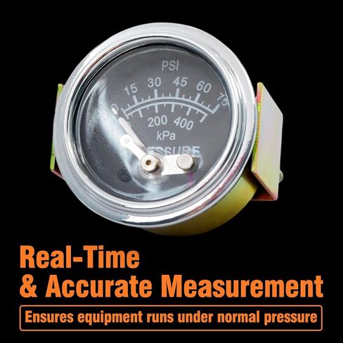 05703110 Pressure Switch Gauge Compatible with Murphy Replace 20P-75 3N2780, 0-75 PSI in Saudi Arabia