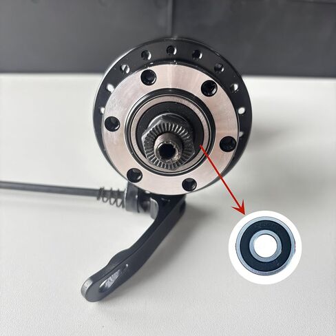 JZSPORTS دراجة المحور الخلفي 36 حفرة كابح دراجة قرصي محاور مع 6200 مختومة تحمل عتلات الإفراج السريع تناسب 7 8 9 10 11 سرعة كاسيت in Kuwait