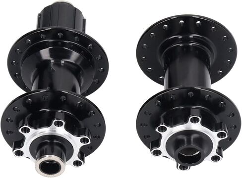 Gavigain Bicycle Hubs Black Aluminium Alloy 32 Holes Front Rear Bike Disc Hubs 4 Bearing Mountain Cycling in Saudi Arabia