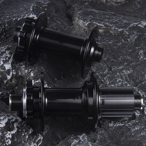 Gavigain Bicycle Hubs Black Aluminium Alloy 32 Holes Front Rear Bike Disc Hubs 4 Bearing Mountain Cycling in Saudi Arabia