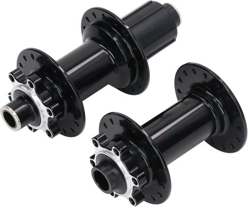 Gavigain Bicycle Hubs Black Aluminium Alloy 32 Holes Front Rear Bike Disc Hubs 4 Bearing Mountain Cycling in Saudi Arabia