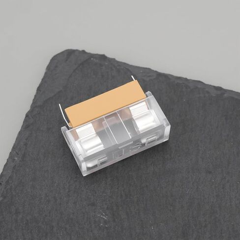 The Lord of the Tools 20Pcs Fuse Holder PCB Panel Mount Holder Case 250V 6A Compatible with Stelvio 5x20mm Fuses in Saudi Arabia