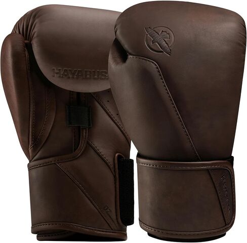 Hayabusa T360 Leather Boxing Gloves for Men and Women Wrist and Knuckle Protection, Triple Splinted Wrist Support, Cloud-Like Knuckle Padding in Saudi Arabia