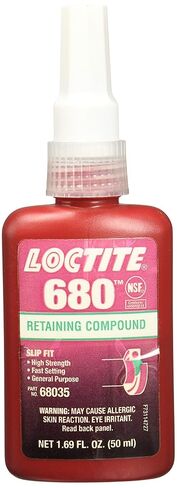 Retaining Compound, 50mL, 4000 psi, 0.015in in Saudi Arabia
