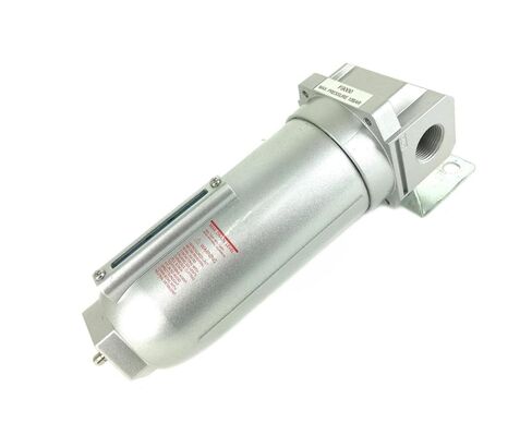 F908N Inline High Flow Compressed Air Filter - for Air Compressor Systems Particulate/Water Moisture Removal - Air Compressor Moisture Trap/Inline Particulate Filter - 1" 250 PSI Manual Drain in Saudi Arabia