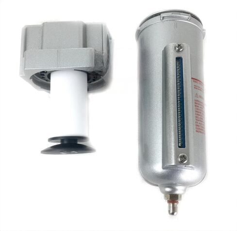 F704N Compressed Air Line Moisture & Water Filter Trap Air Compresor Manual Drain - for Compressed Air Treatment - 250 PSI Input 225 PSI Output, Inlet Outlet 1/2" Female NPT 5.1 oz Liquid Capacity in Saudi Arabia