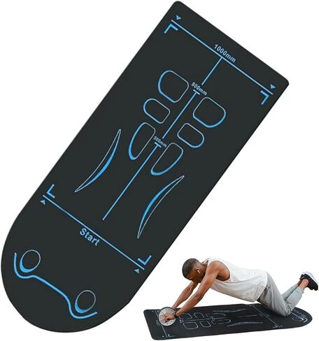 Non-Slip Exercise Mat Exercise Equipment for Ab Roller Mat in Saudi Arabia