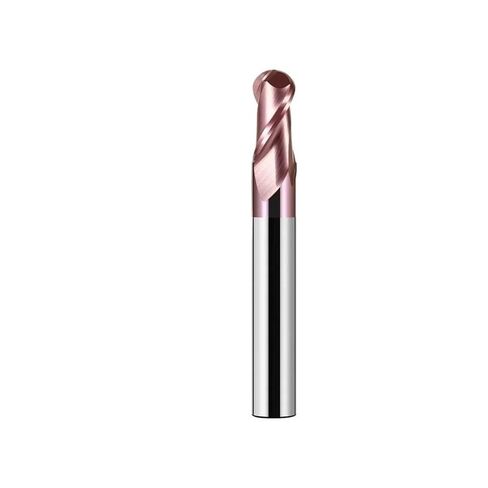 مطحنة نهاية الأنف الكروية HRC60 قاطع كربيد التنجستن راوتر بت R2mm R3mm R4mm R5mm 2 فتحة حفر الناي (R4x30x8x75) in Saudi Arabia