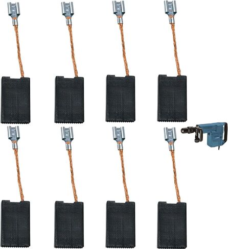 (8 pack)1617014126 0611316739 Carbon Brush Replacement for Bosch 11311EVS 11223EVS 11245EVS 11316EVS 11317EVS & Rotary Hammer AUTOSTOP Electric Motor Power Tool Part in Saudi Arabia