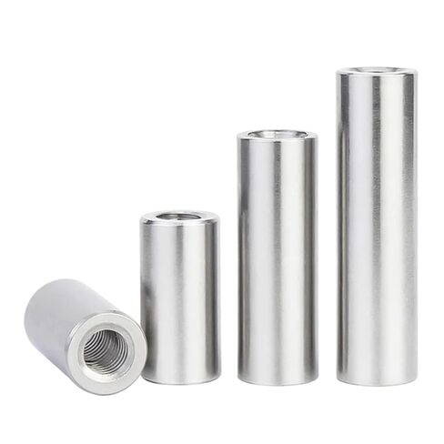 304 Stainless Steel Internal Threaded Cylindrical Pin Positioning Connecting Rod Double-Ended Pin Extension Nut M4 M5 M6 M8 M10(D12xM6 (2pcs),80mm) in Saudi Arabia