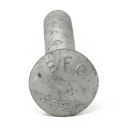 1/4 بوصة - 20 × 5 (100 مجموعة) مجموعة مسامير النقل المجلفنة بالغمس الساخن للاستخدام الخارجي، درجة تجارية 307A، تتضمن صواميل سداسية (100 قطعة)، ملولبة بالكامل - بواسطة Fastener Depot in Saudi Arabia
