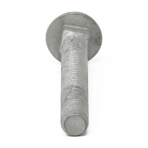 1/4 بوصة - 20 × 5 (100 مجموعة) مجموعة مسامير النقل المجلفنة بالغمس الساخن للاستخدام الخارجي، درجة تجارية 307A، تتضمن صواميل سداسية (100 قطعة)، ملولبة بالكامل - بواسطة Fastener Depot in Saudi Arabia