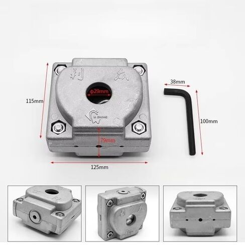 Dental Flexible Denture Flask Aluminum for Denture Injection System in Kuwait