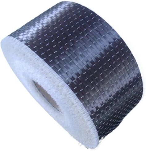 10 متر 12K T700 300gsm ألياف الكربون أحادي الاتجاه قماش من الألياف 4 "/10 سنتيمتر * 10 متر منزل تعزيز عالية القوة إصلاح المواد in Kuwait