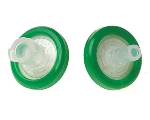 Celltreat 229749 Syringe Filter, PES Membrane, Sterile, 0.45µm Port Size, 30mm Diameter, Green (Case of 30) in Saudi Arabia