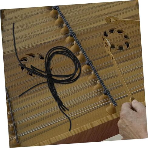 HANABASS 6pcs Thickened Yangqin Rubber Tube Durable Dulcimer Accessory Kit for Enhanced Sound Clarity and Easy String Tension Professional Replacement for Your Dulcimer in Saudi Arabia